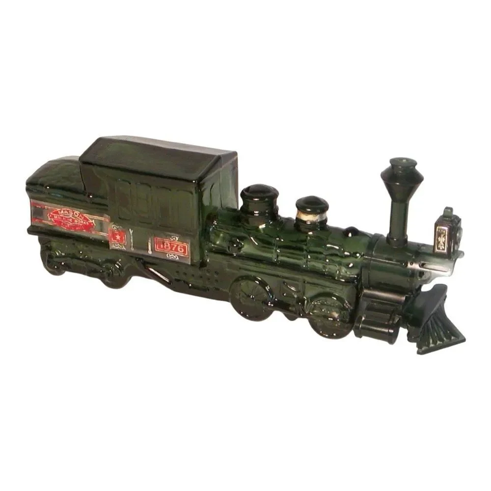 AVON Decanter 1876 CENTENNIAL EXPRESS STEAM ENGINE Wild Country After Shave Full